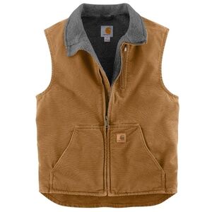 CARHARRT Vest Canvas Sherpa Lining (M) # V33-211
